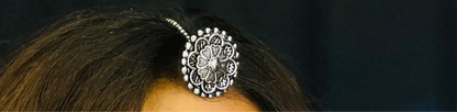 Oxidised Silver Vaishnavi Borla