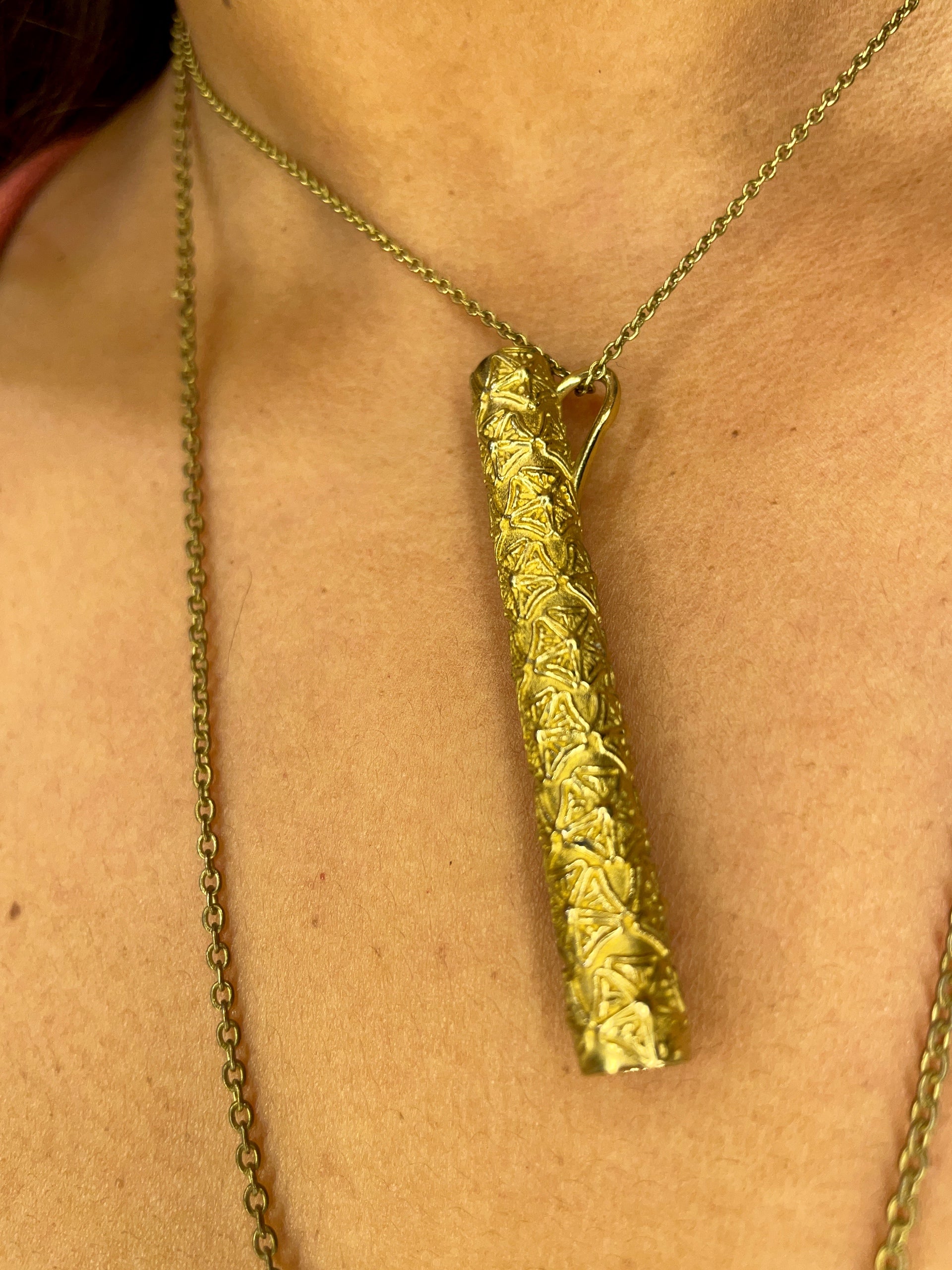 Nalini Dhaatu Pendant Set