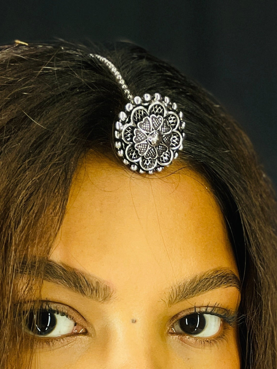 Oxidised Silver Vaishnavi Borla