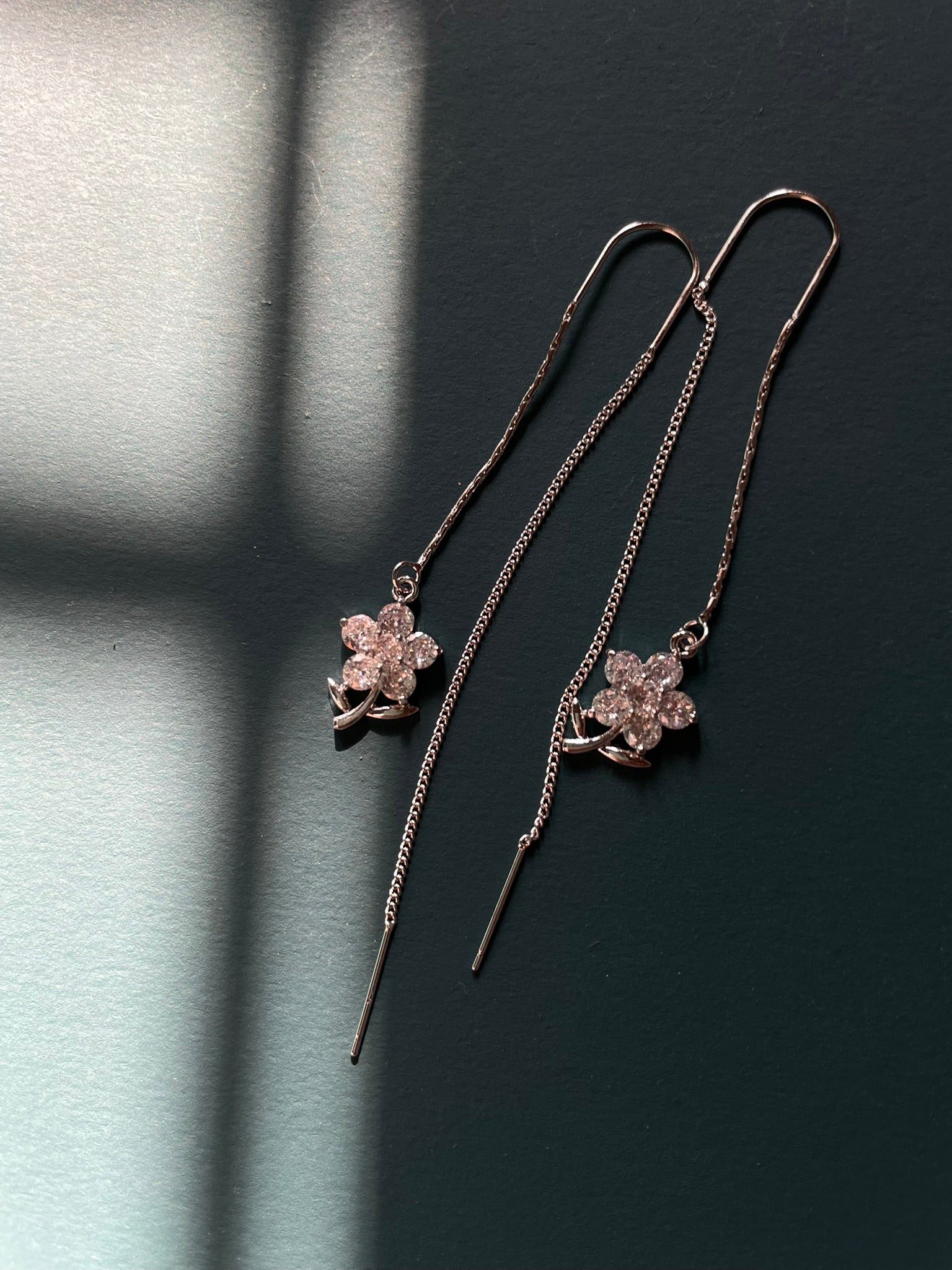 Blossom Threader Earrings