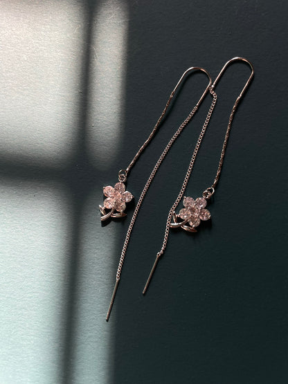 Blossom Threader Earrings