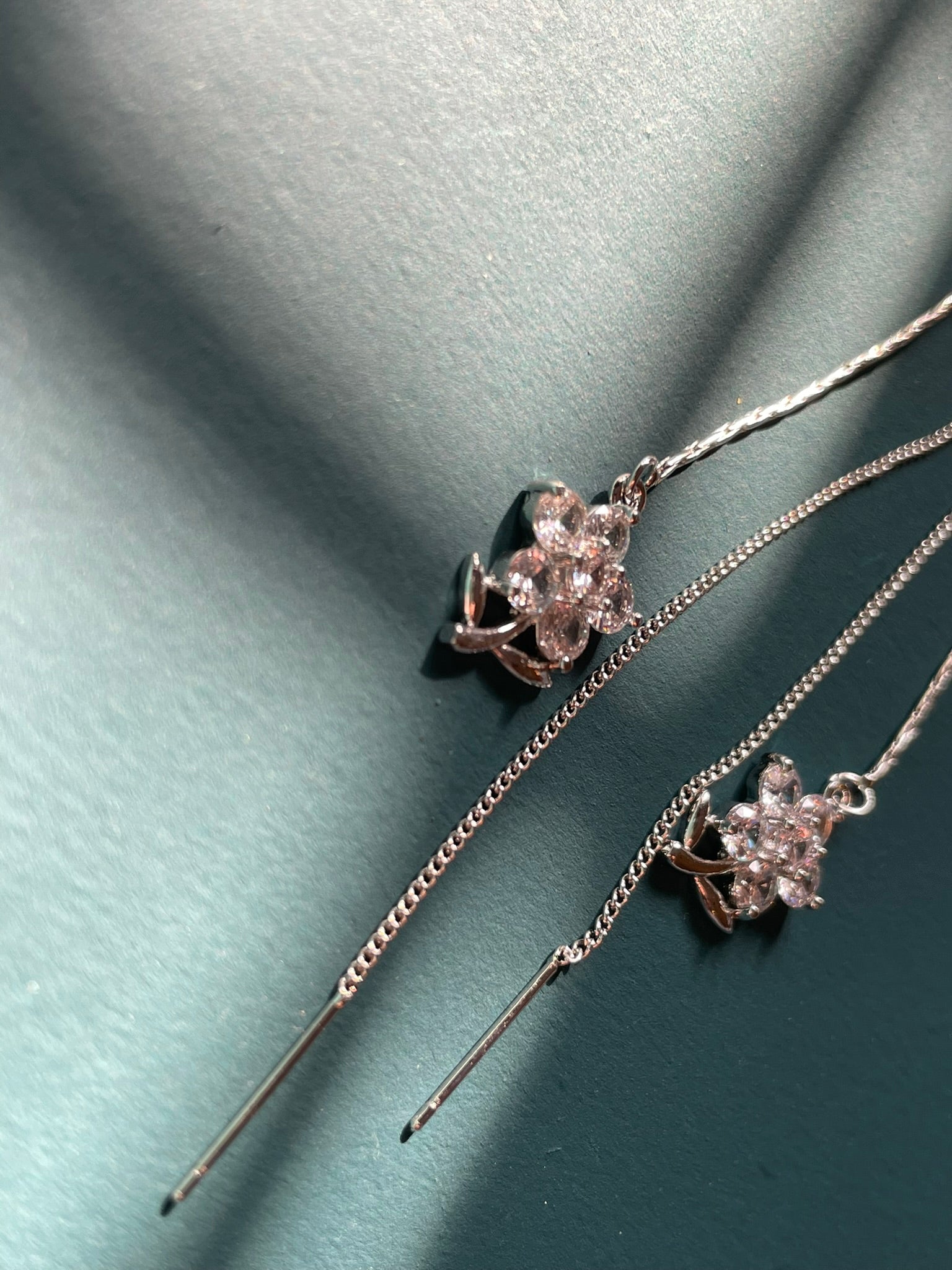 Blossom Threader Earrings