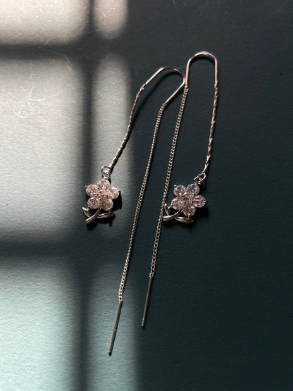 Blossom Threader Earrings