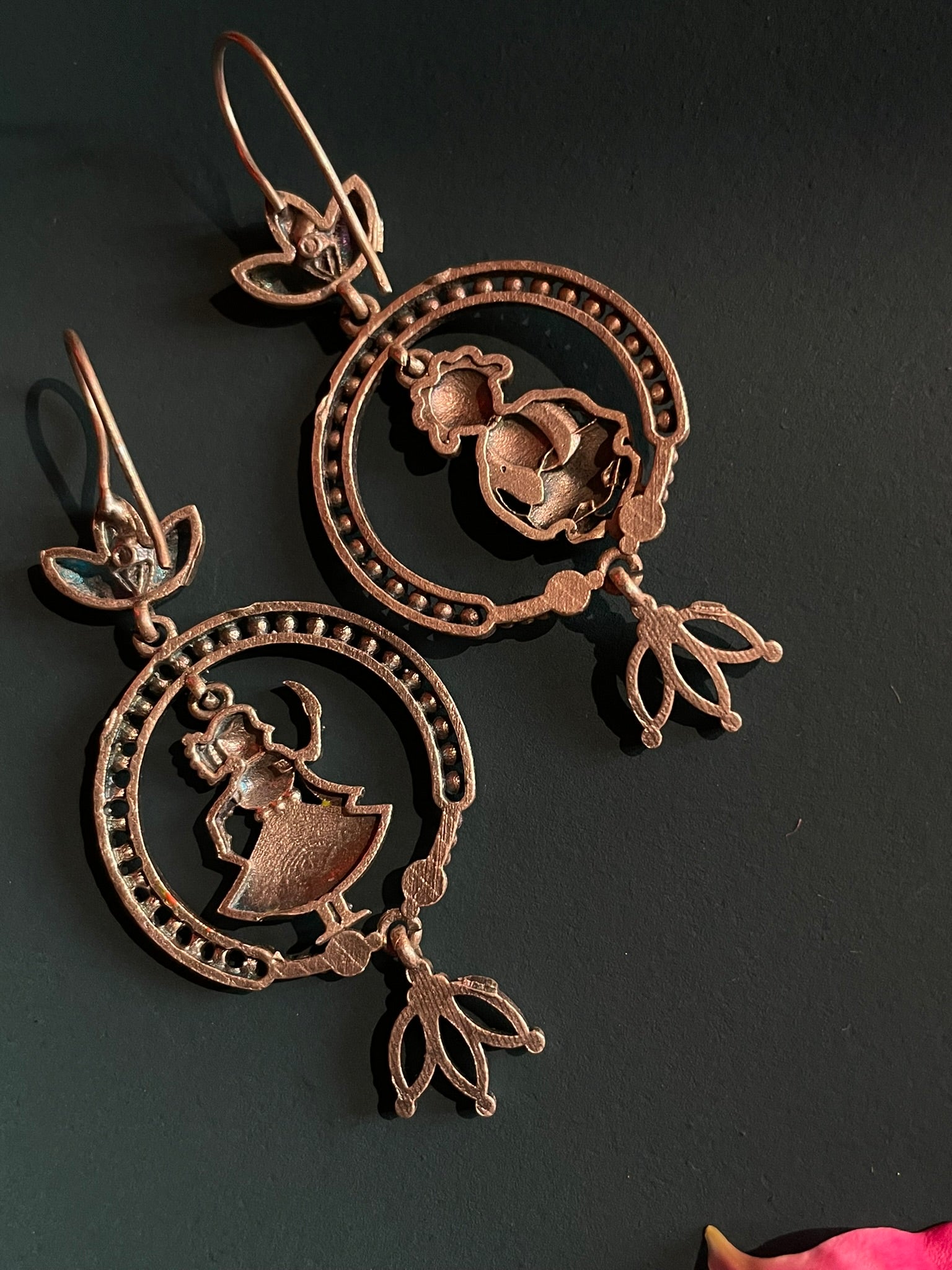 Heritage Figurine Dangler Earrings