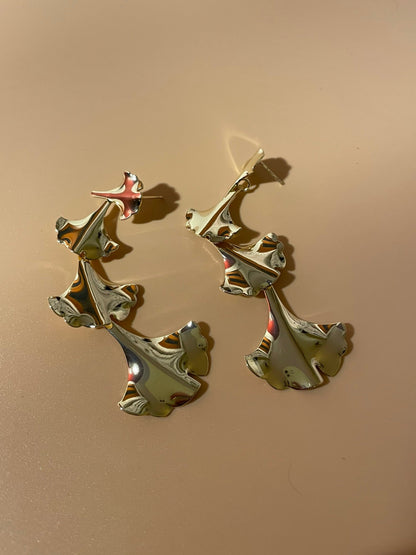Fern Cascading Dangler Earrings
