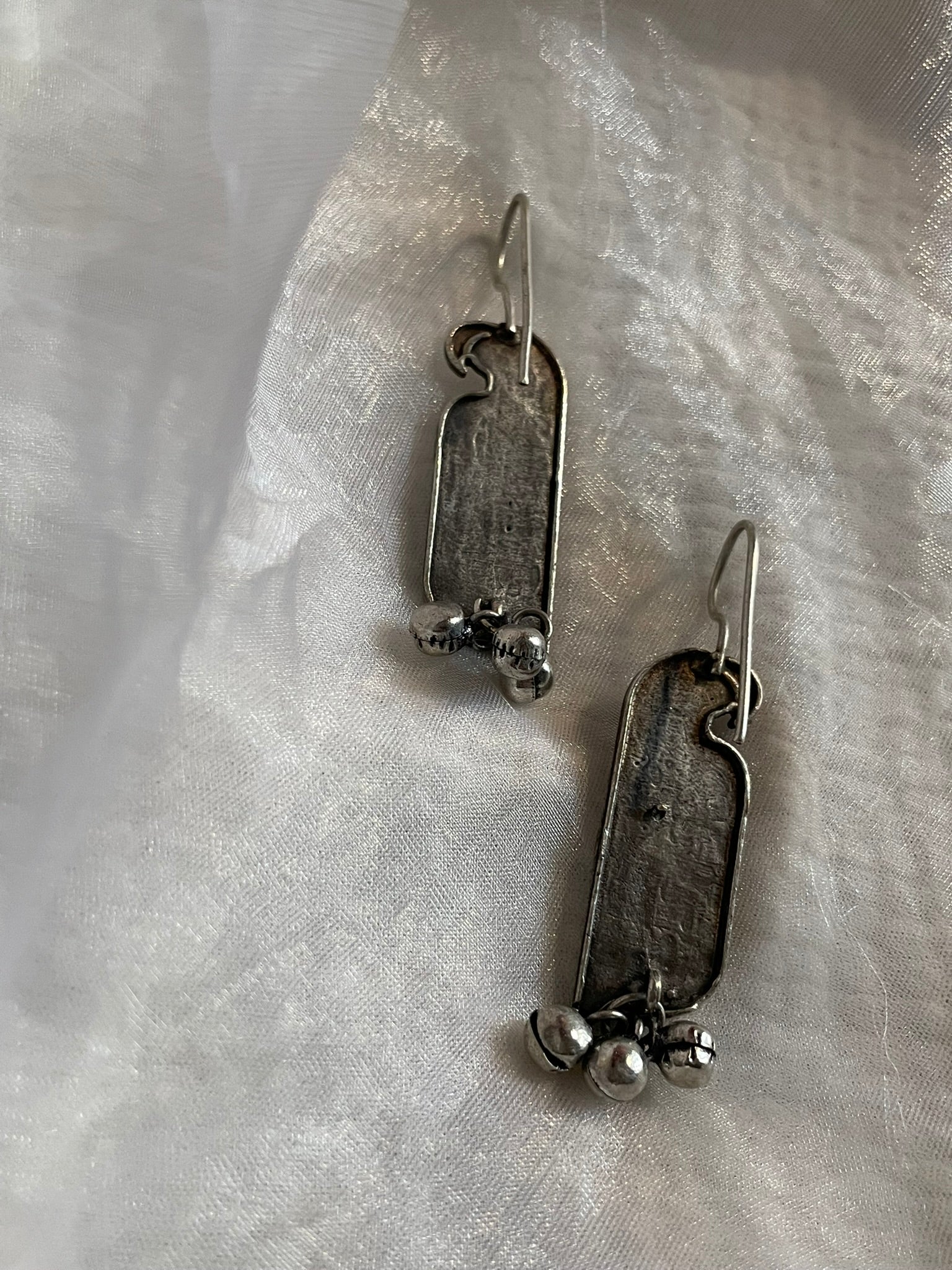 Aztec Parrot Drop Earrings
