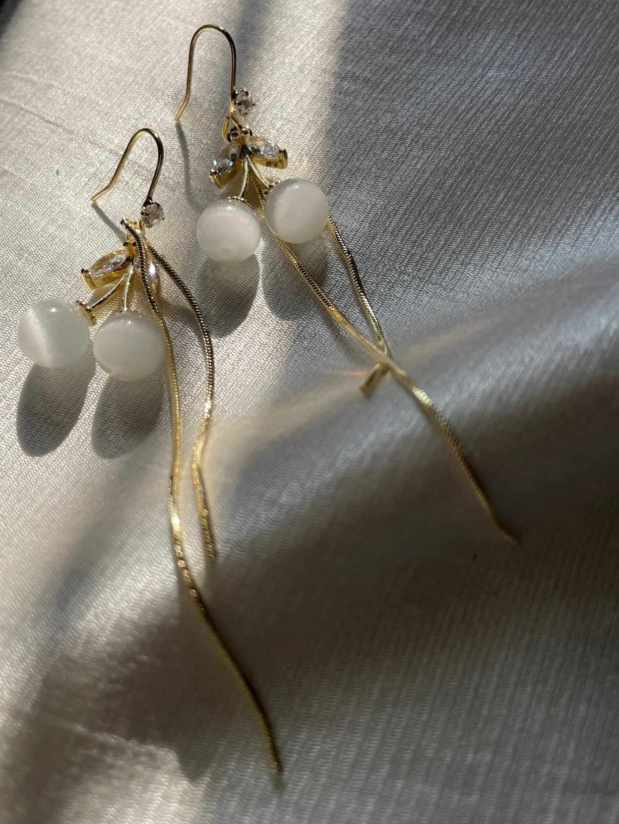 Cherry Drop Earrings